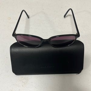Prescription sunglasses with case